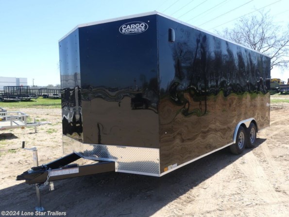 2024 Cargo Express EX | 8.5x20 |  DLX Enclosed | 2-5.2k Axles | Black | available in Lacy Lakeview, TX