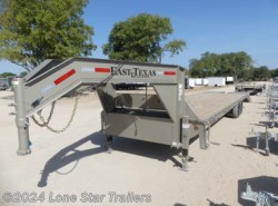 2024 East Texas Trailers | 8.5x32 | GN Flatbed | 2-7k axles | Monster Ramps