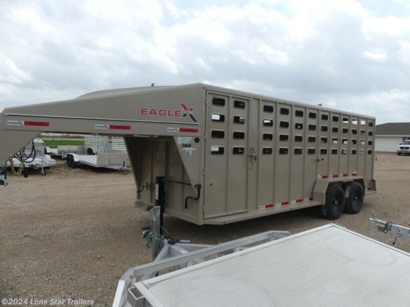 2024 Miscellaneous Eagle X Trailers 6.8x20 | Stock Trailer | 2 -7k Ax available in Lacy Lakeview, TX