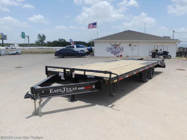 2024 East Texas Trailers | 8.5x24 | BP Deck Over | 2-7k Axles | Black | Meg available in Lacy Lakeview, TX