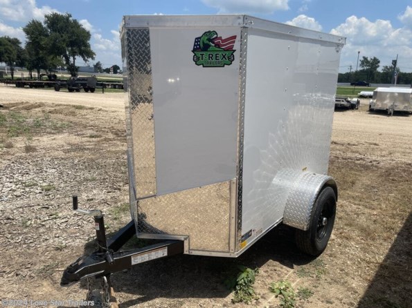 2024 T-Rex Trailers | 4x6 | Enclosed Cargo | 1-3.5k Axle | White | Swi available in Lacy Lakeview, TX