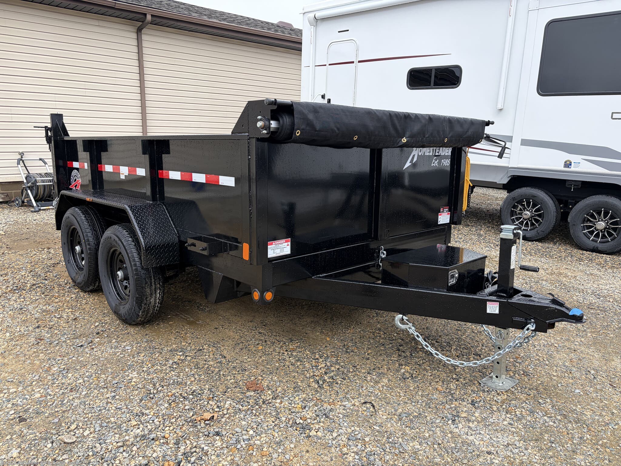 New 2026 Homesteader Dump Trailers 7x10 MX 10k available in Clayton, Delaware