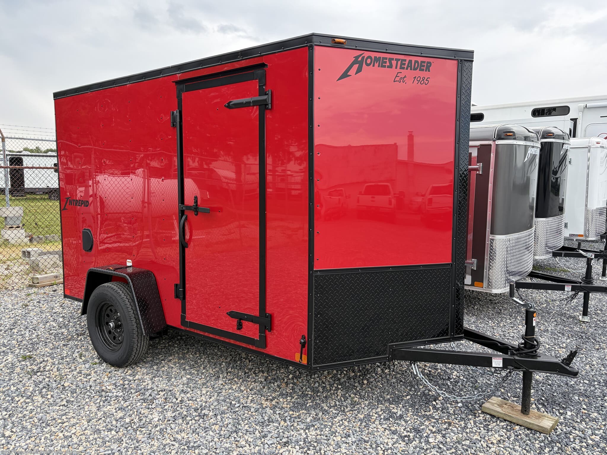 New 2026 Homesteader Intrepid 6X10 W/ Ramp Door Pkg, Blackout Pkg, Stab Jacks available in Clayton, Delaware