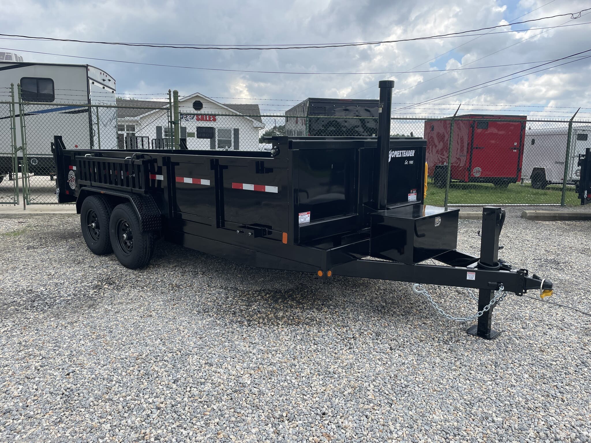 New 2025 Homesteader Dump Trailers 7X16 TX 14k available in Clayton, Delaware