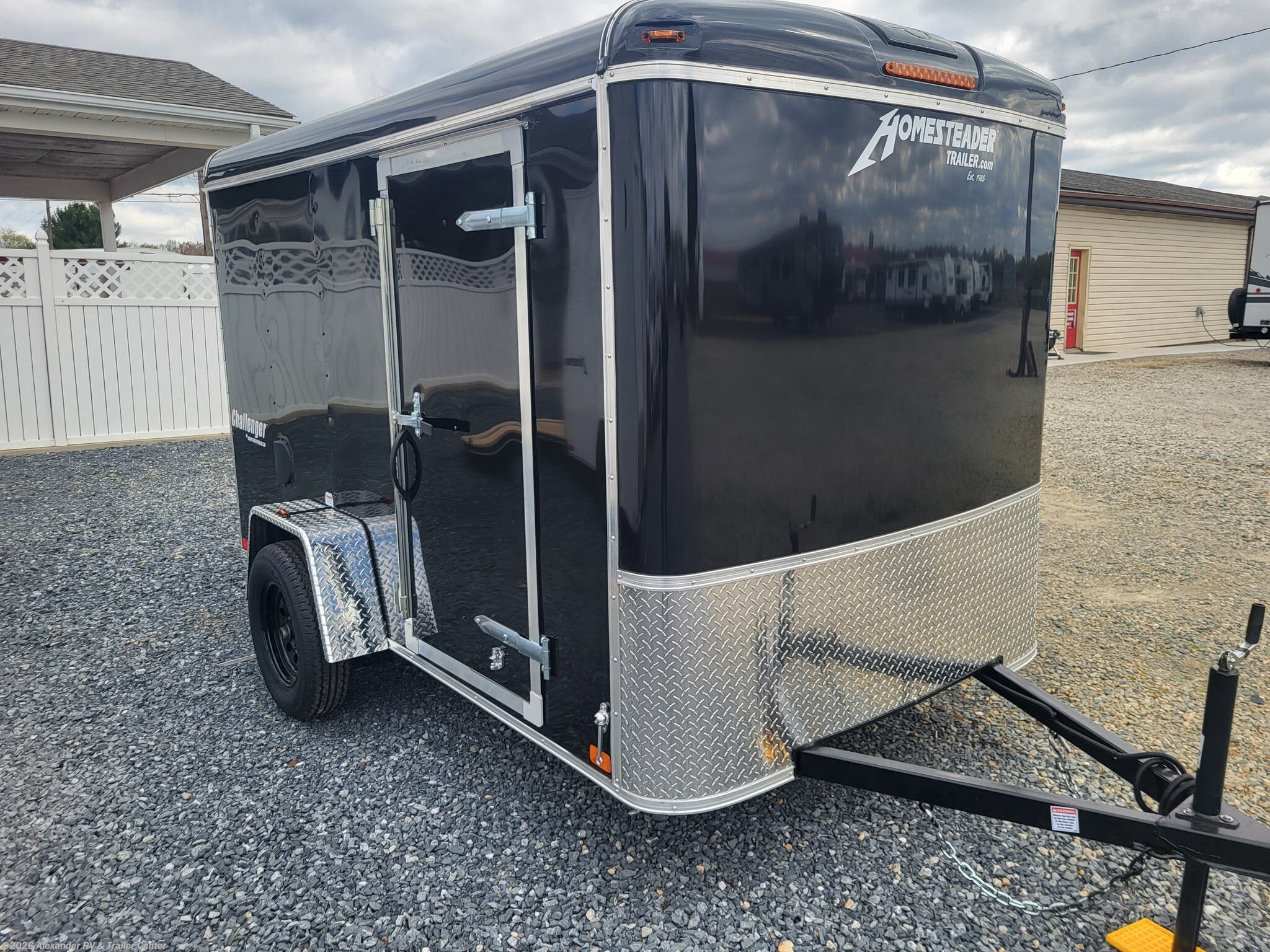 New 2025 Homesteader Challenger 6x10 W/ Ramp Door Pkg, +6" Height available in Clayton, Delaware