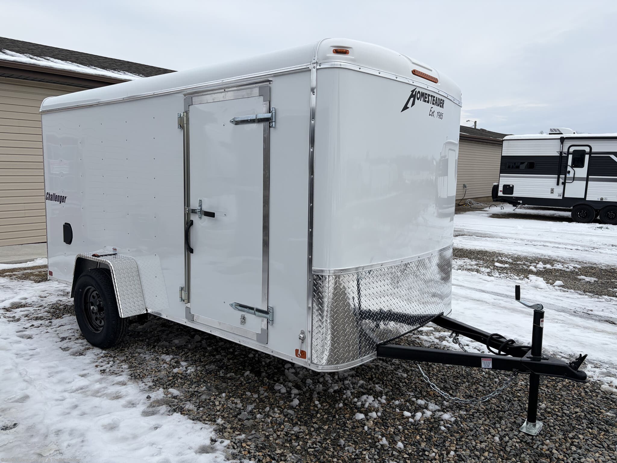 New 2026 Homesteader Challenger 6x12 W/ Ramp Door Pkg, +6" Height available in Clayton, Delaware