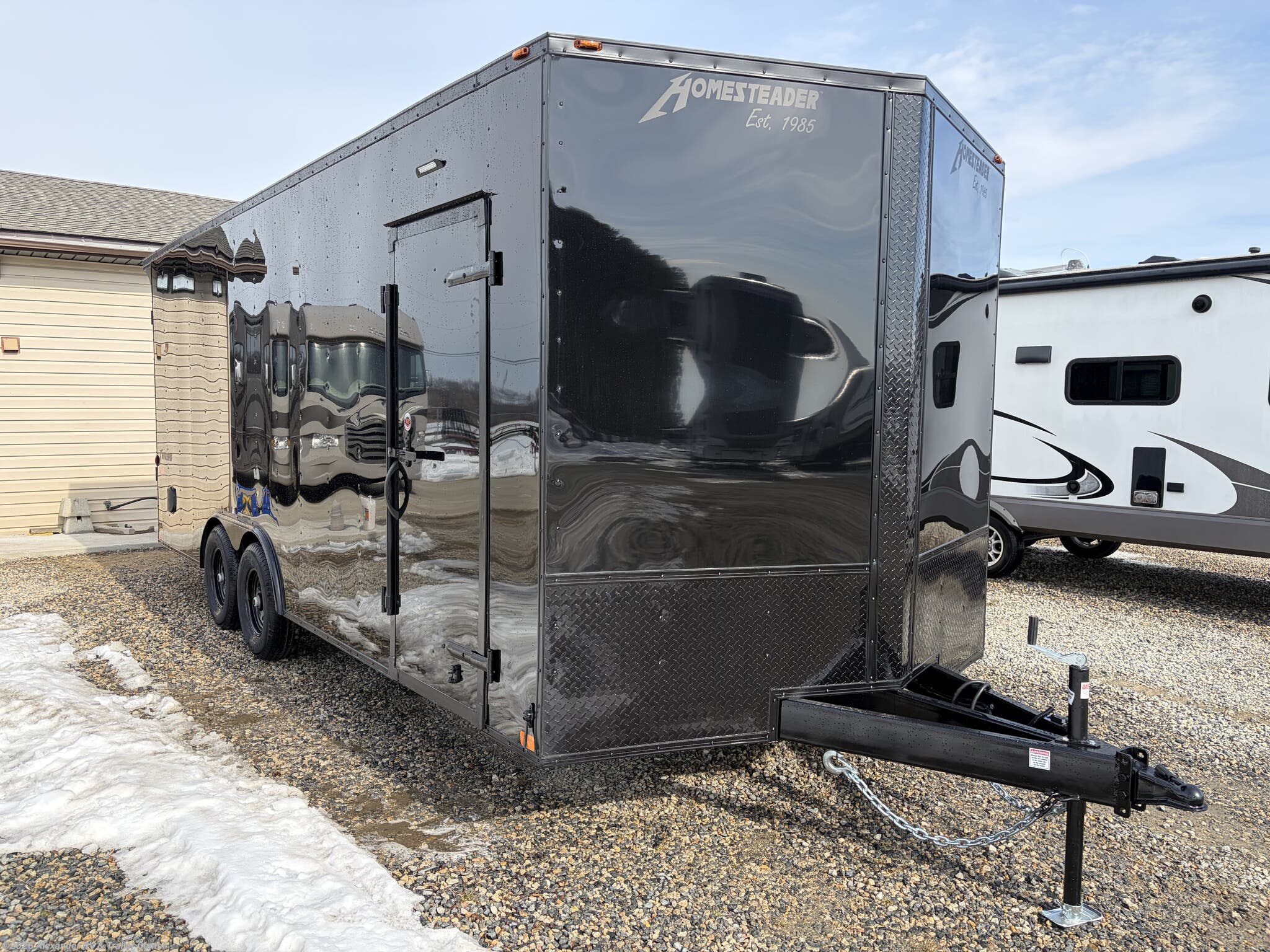 New 2026 Homesteader Intrepid HD 8.5x20 Blackout, Rear Spoiler available in Clayton, Delaware