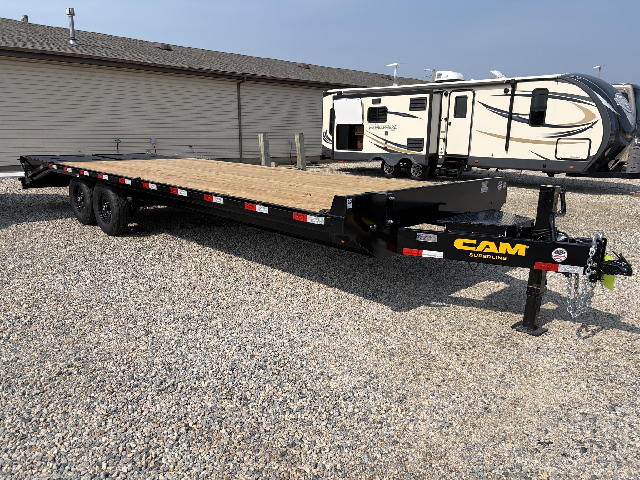 New 2026 CAM Superline  8.5X25 (20+5) STANDARD DUTY DECKOVER W/ SUPER RAMP available in Clayton, Delaware