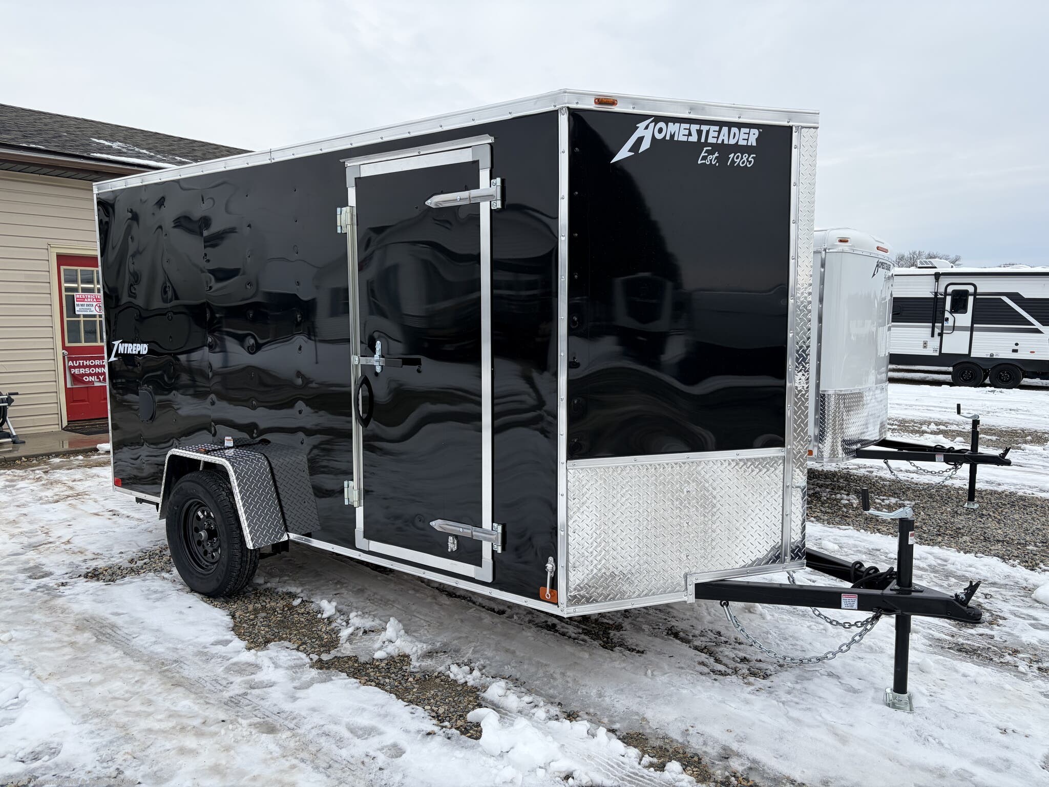 New 2026 Homesteader Intrepid 6X12 W/ Ramp Door Pkg, Stab Jacks available in Clayton, Delaware