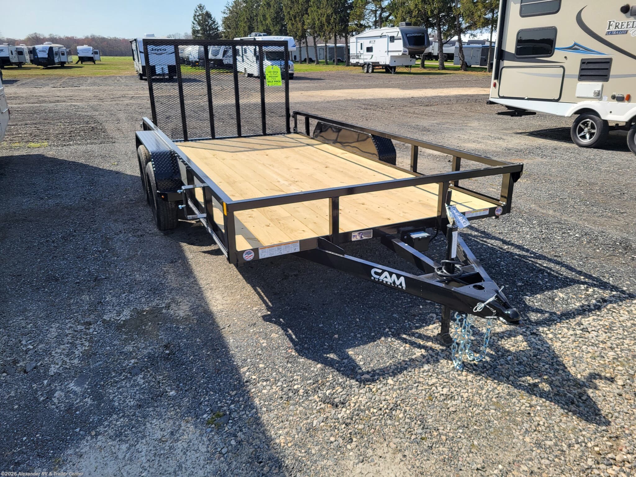 New 2026 CAM Superline  7X14 TUBE TOP UTILITY TRAILER available in Clayton, Delaware