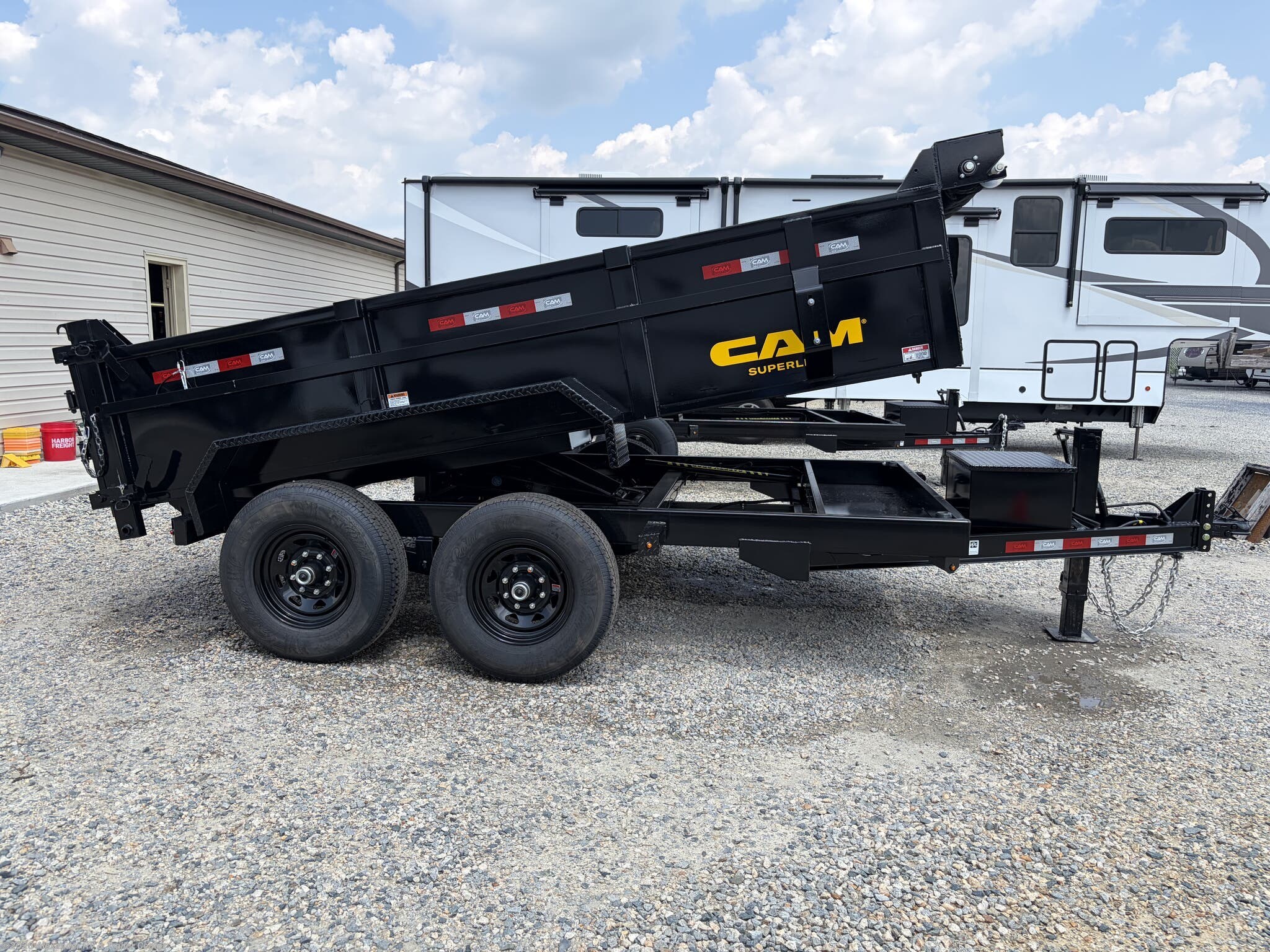 New 2026 CAM Superline  7X12 HD SCISSOR DUMP 12K available in Clayton, Delaware