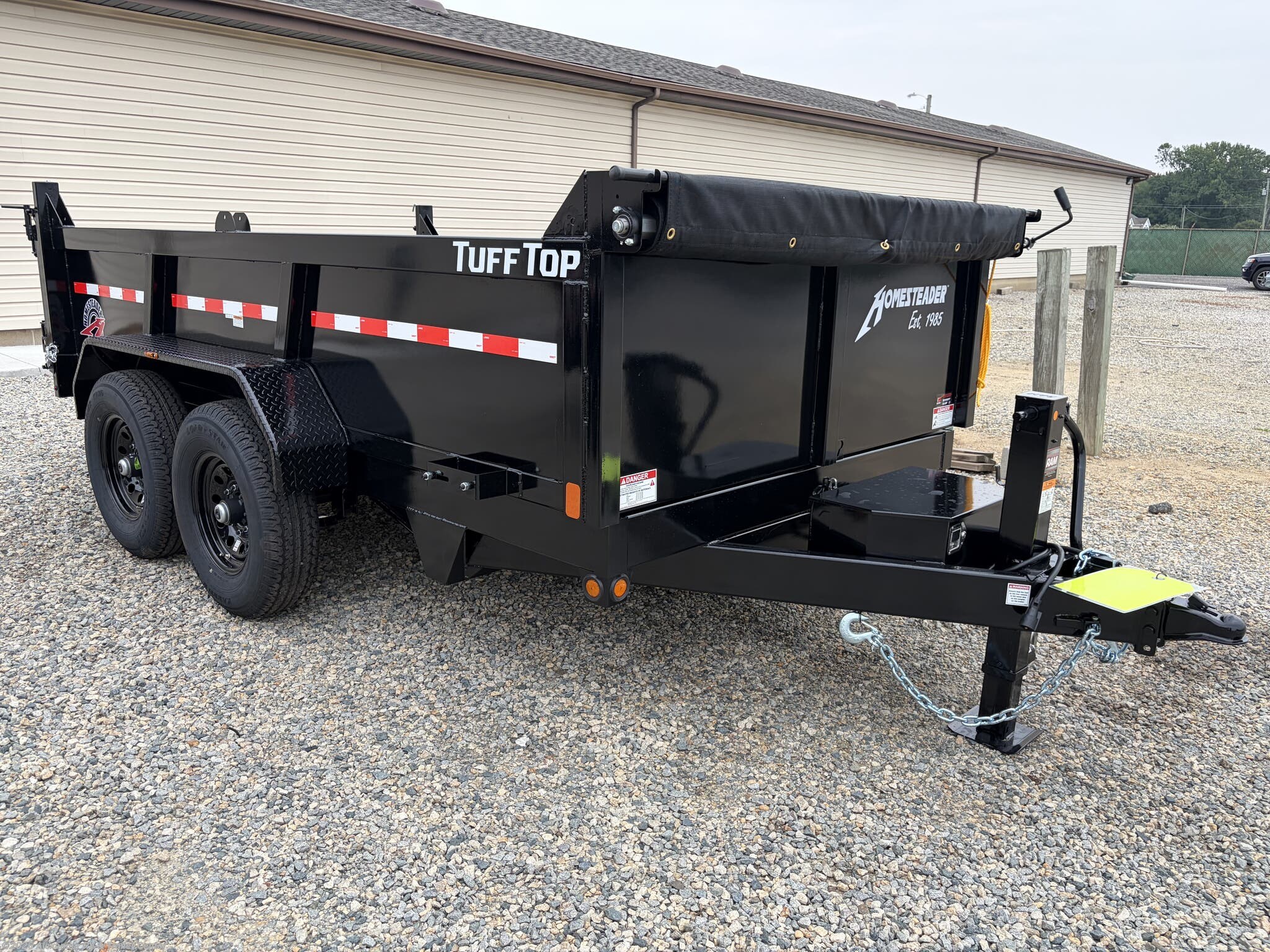 New 2027 Homesteader Dump Trailers 7X12 HX 12K available in Clayton, Delaware