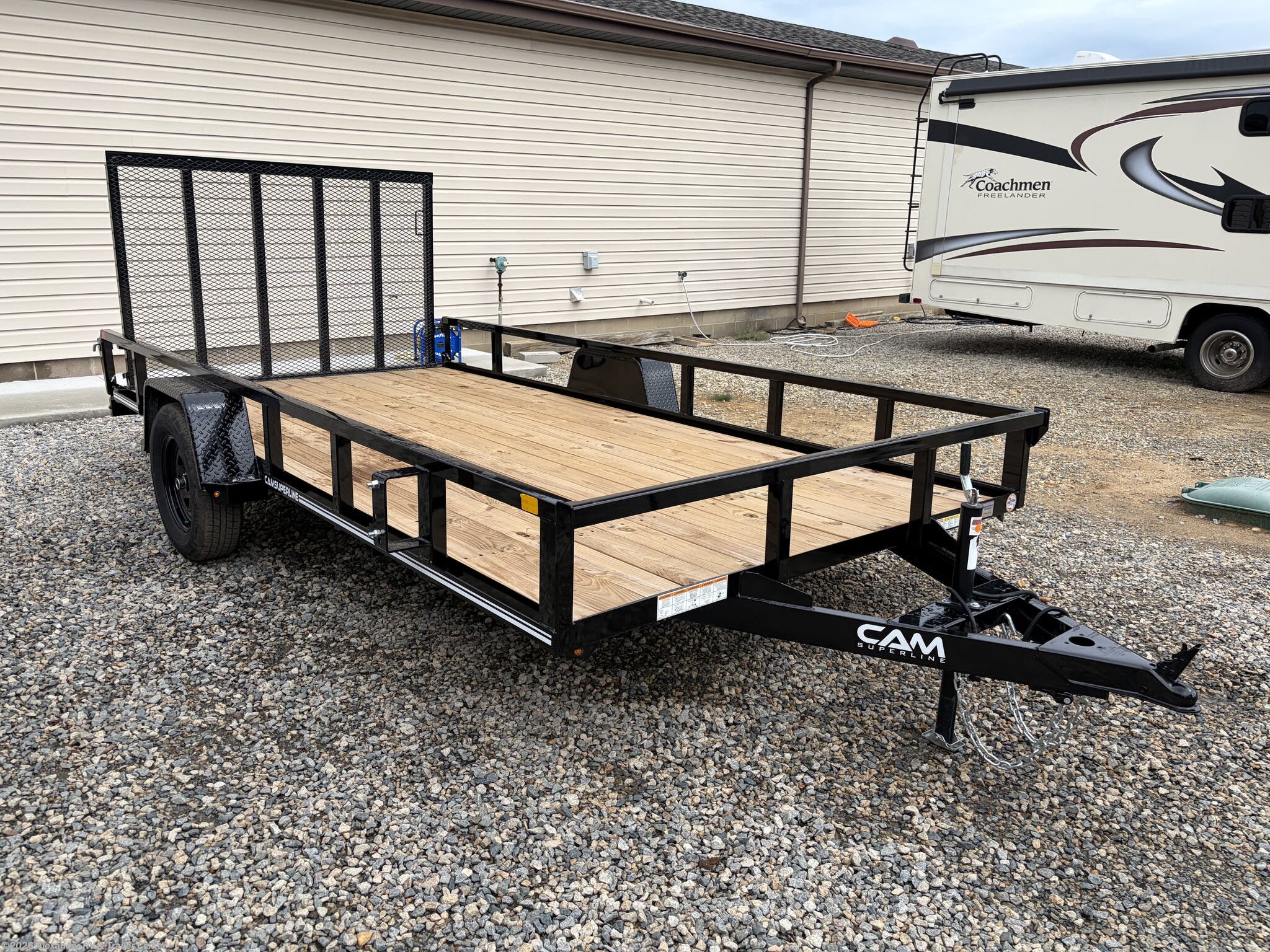 New 2026 CAM Superline  7X14 TUBE TOP UTILITY TRAILER SA available in Clayton, Delaware