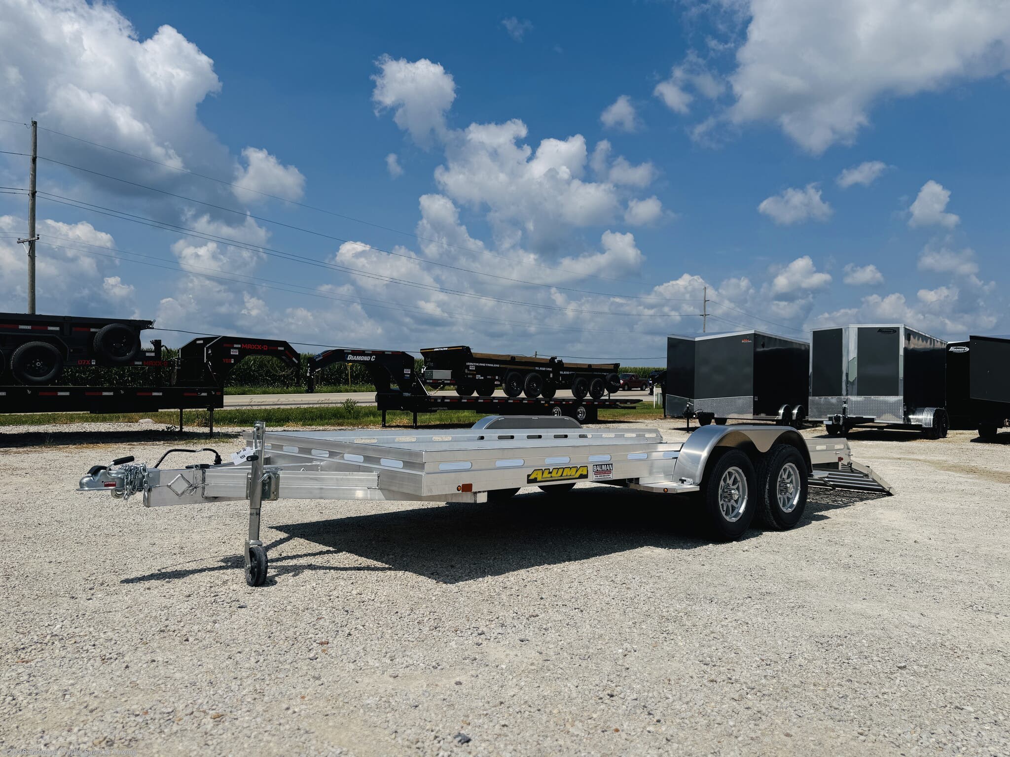 New and Used Aluma 8016TA-EL-BT-RTD Trailers for Sale | TrailersUSA