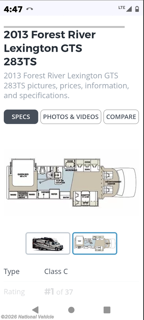 Used 2013 Forest River Lexington 283TS available in Gainesville, Missouri