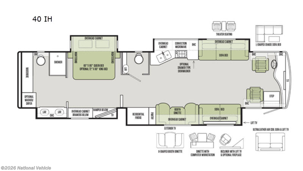 Used 2019 Tiffin Phaeton 40IH available in Haw River, North Carolina
