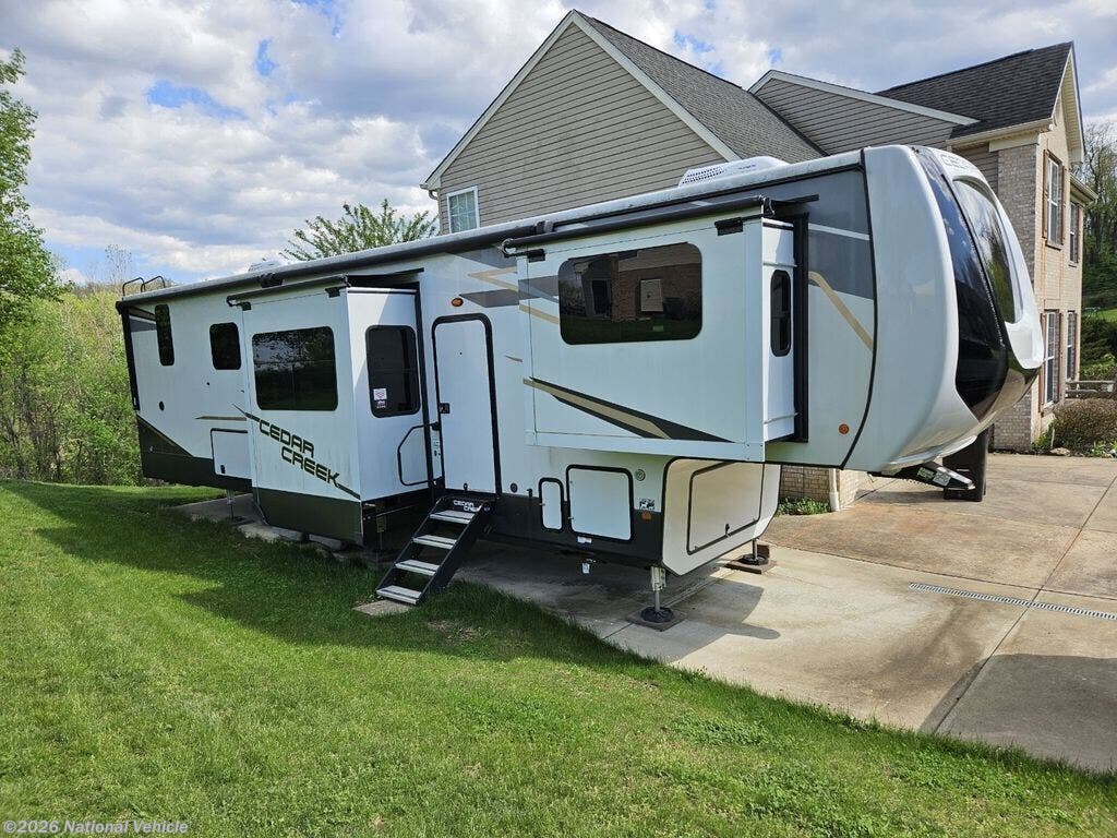Used 2022 Forest River Cedar Creek 371FL available in Elizabeth, Pennsylvania