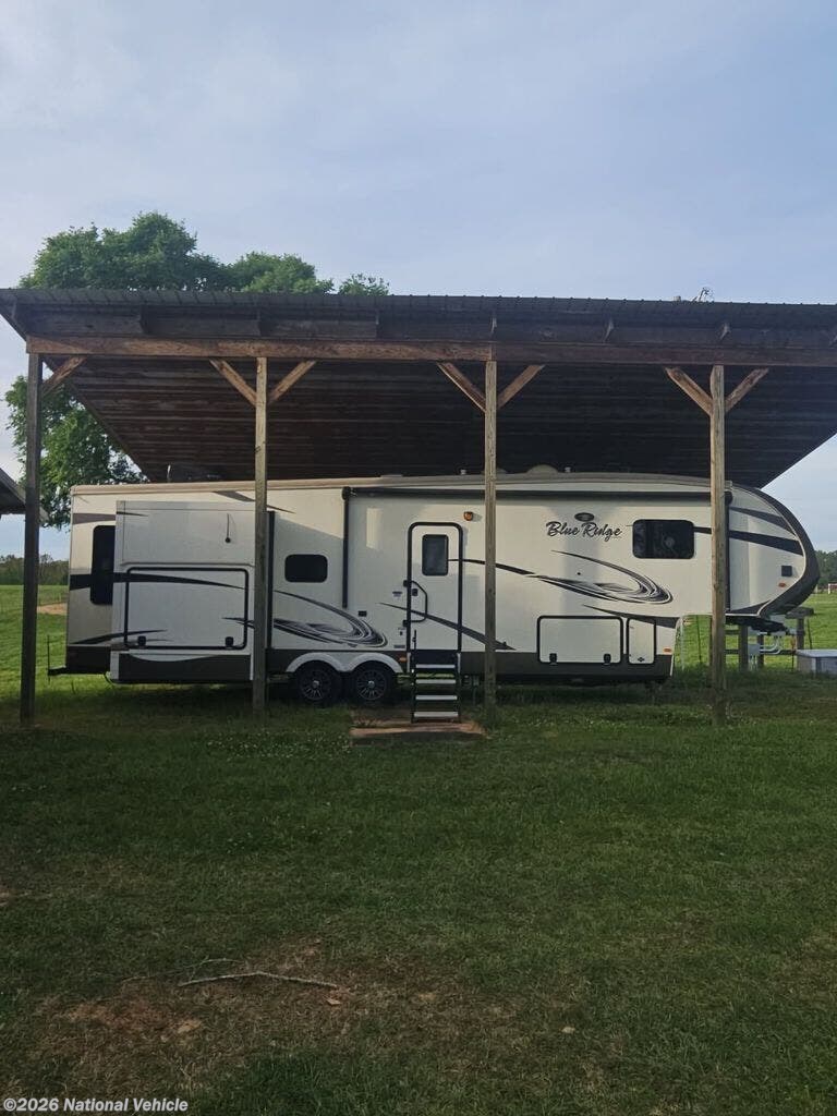 Used 2016 Forest River Blue Ridge Cabin 3125RT available in Dubach, Louisiana