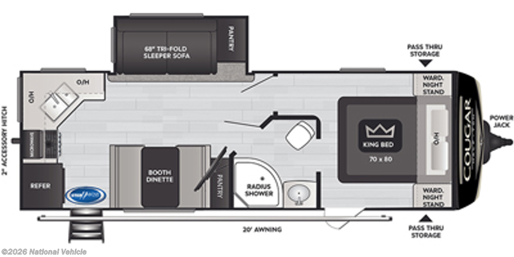 Used 2021 Keystone Cougar Half-Ton 24SABWE available in Sacramento, California
