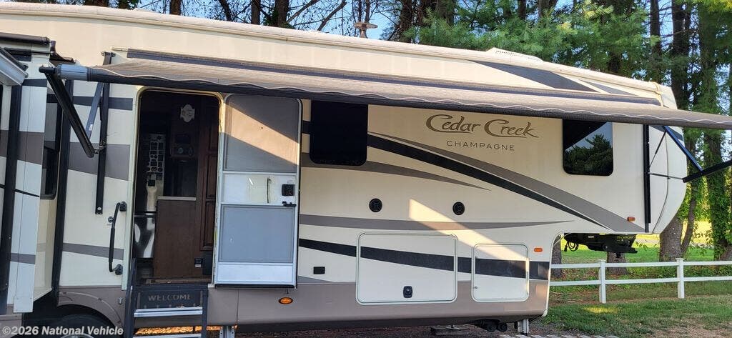 Used 2017 Forest River Cedar Creek Champagne 38EL available in Hatfield, Massachusetts