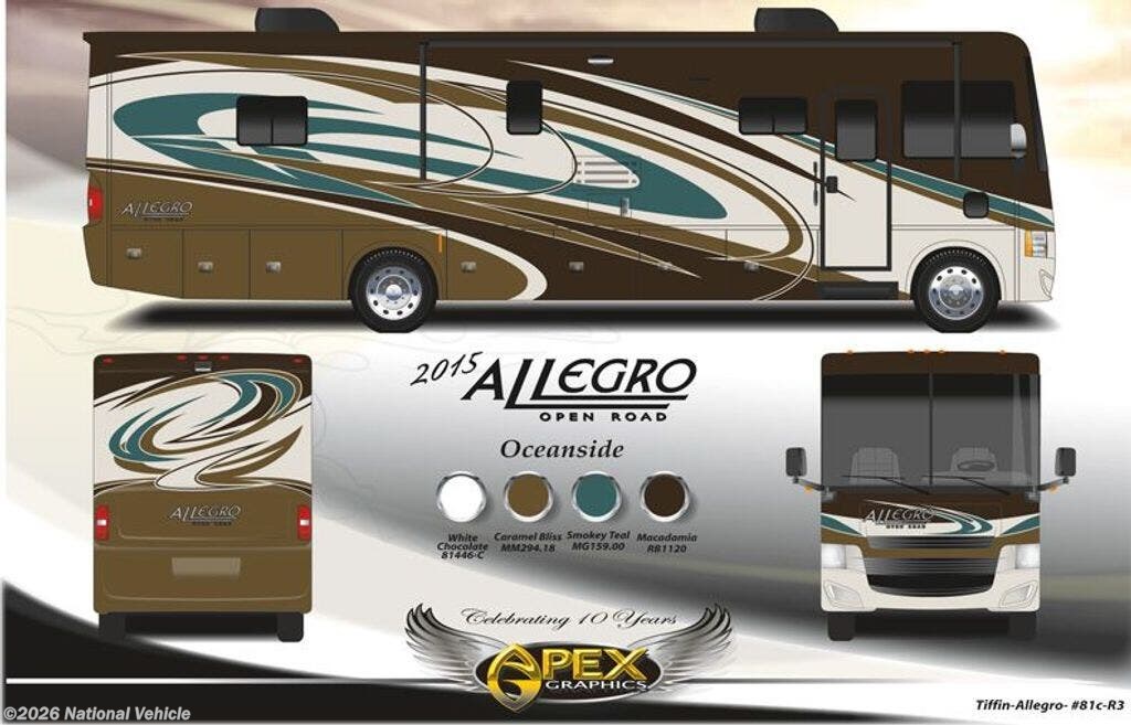 Used 2015 Tiffin Allegro Red 37PA available in Richmond, Texas