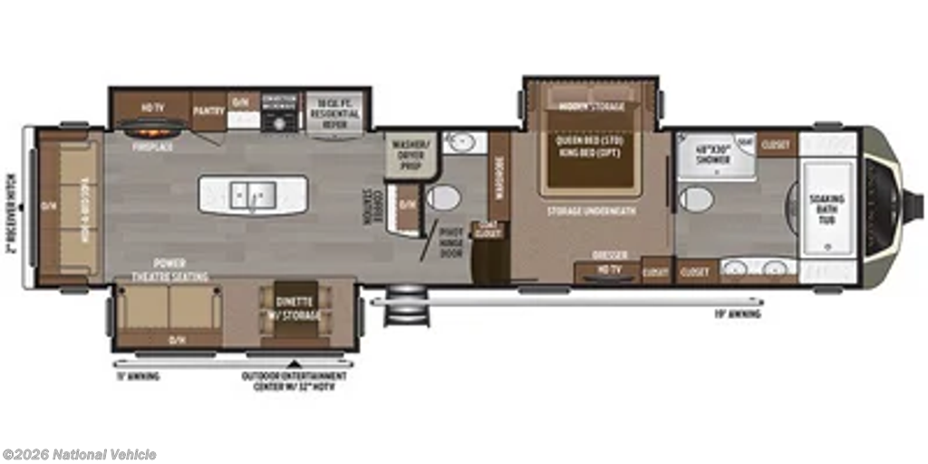 Used 2018 Keystone Montana Legacy Edition 3921FB available in Salem, Oregon