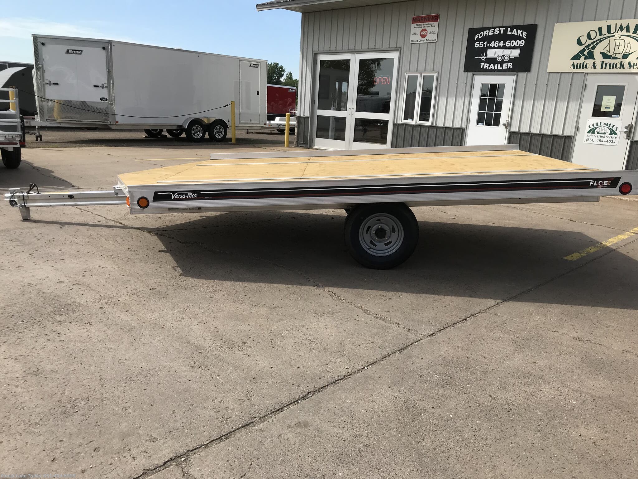 2021 FLOE Versa Max 12’ Snowmobile/ATV Trailer 8x12 001883 TrailersUSA