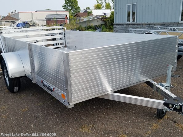 2022 Triton Trailers FIT Series FIT1272 6x12 Tall Solid Side Aluminum Utility Trai available in Forest Lake, MN