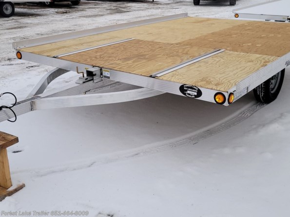2022 Triton Trailers Snowmobile Trailers End of Winter SALE! XT12-101 SQ Tilt 2 Place Snowm available in Forest Lake, MN