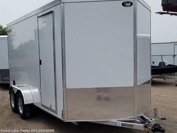 2023 Triton Trailers Vault 7x14 7'h Aluminum ATV UTV Cargo Trailer available in Forest Lake, MN