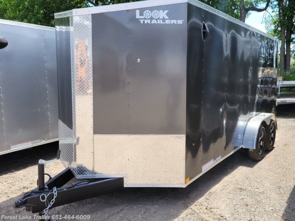 2023 Look Element 7x16 6'6'' Tall Enclosed Motorcycle Cargo Trailer available in Forest Lake, MN