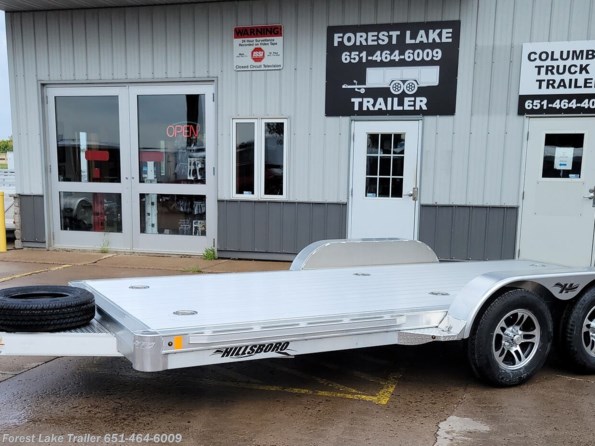 2023 Hillsboro 16' 7k Aluminum Car ATV SxS UTV Car Truck Trailer available in Forest Lake, MN