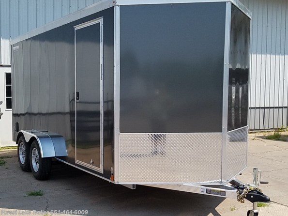 2023 Triton Trailers Vault 7x16 7'h Aluminum ATV UTV Cargo Trailer available in Forest Lake, MN