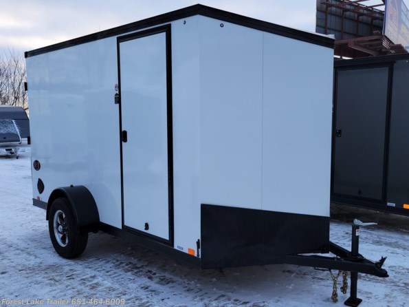 2023 United Trailers WJ 6x12 6’6'' H V Front 16"OC Enclosed Trailer w/T available in Forest Lake, MN