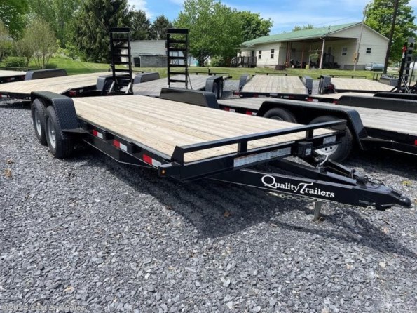 2023 Quality Trailers 18' General Wood Deck Car Hauler 10k available in Howard, PA