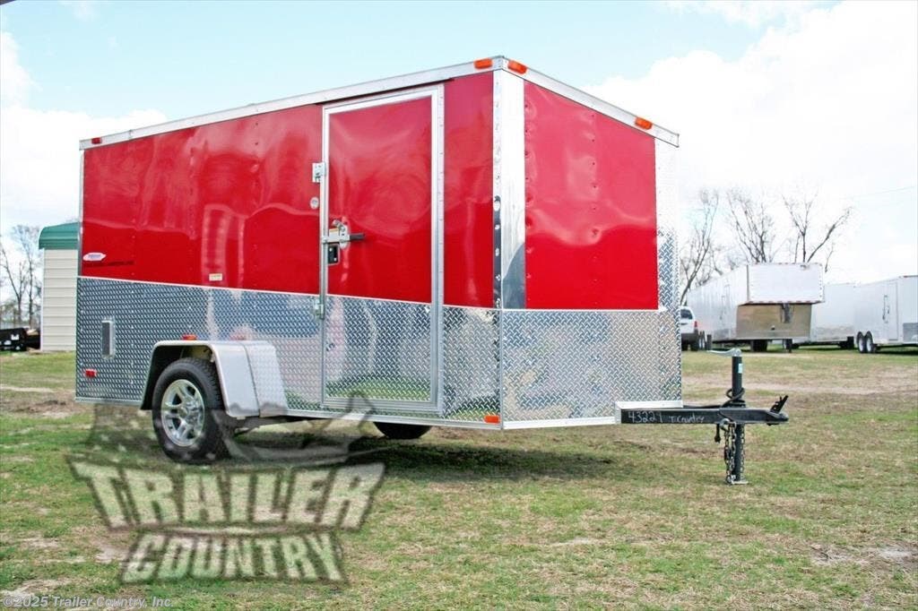 6x12 Cargo Trailer for sale New Freedom Trailers TrailersUSA