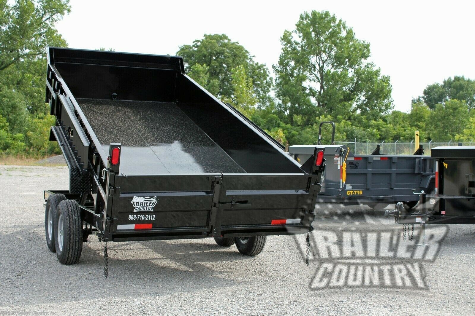 2021 Griffin 7x16 Dump (Heavy Duty) Trailer For Sale in 78016GA