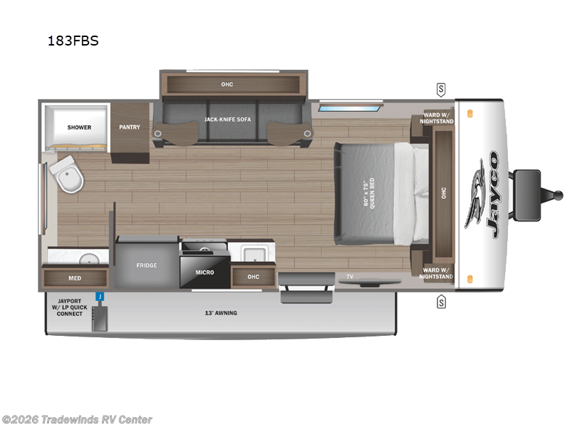 New 2025 Jayco Jay Feather Micro 183FBS available in Clio, Michigan