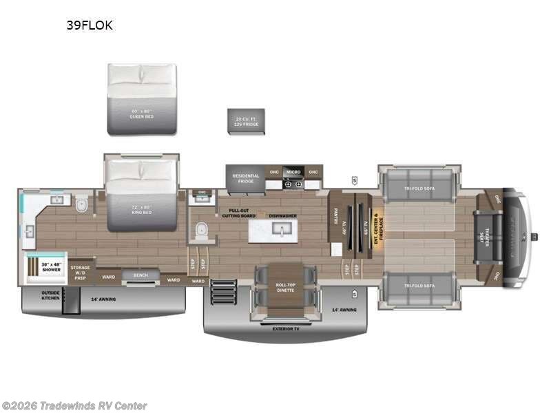 New 2026 Jayco Pinnacle 39FLOK available in Clio, Michigan