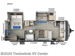 New 2025 Forest River Flagstaff Super Lite 26SFK available in Clio, Michigan