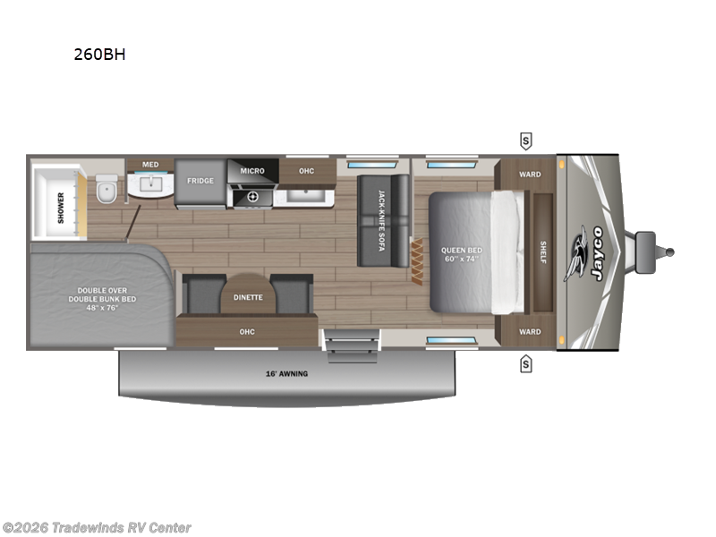 New 2027 Jayco Jay Flight 260BH available in Clio, Michigan