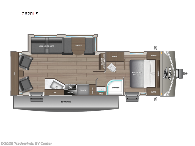 New 2027 Jayco Jay Flight 262RLS available in Clio, Michigan