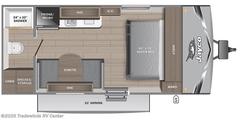 New 2026 Jayco Jay Flight SLX 170FQW Sport Edition available in Clio, Michigan