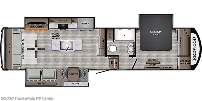 New 2023 CrossRoads Redwood RW3401RL available in Clio, Michigan