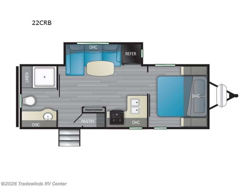 New 2022 Heartland North Trail Ultra-Lite NT 22CRB available in Clio, Michigan