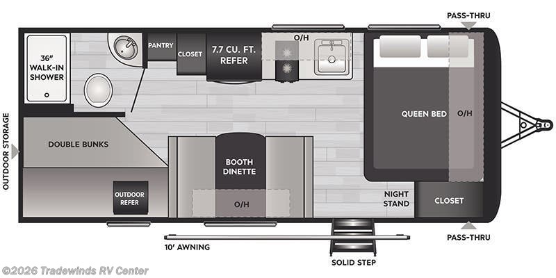 New 2025 Keystone Hideout East 201BH available in Clio, Michigan