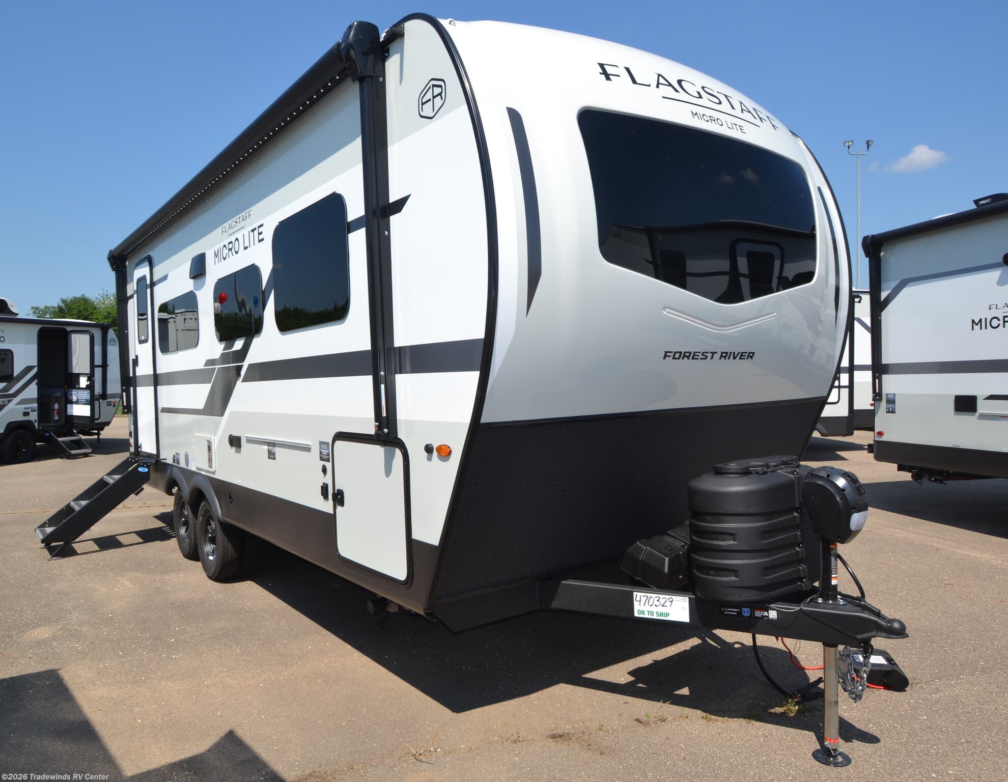 New 2027 Forest River Flagstaff Micro Lite 22FBS available in Clio, Michigan