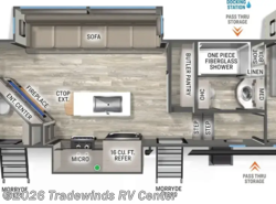 New 2027 Forest River Sierra 3844QUAD available in Clio, Michigan