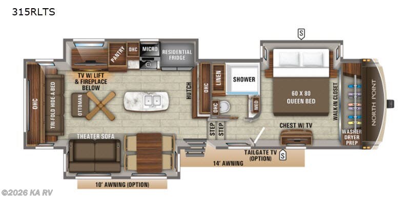 Used 2019 Jayco North Point 315RLTS available in Desert Hot Springs, California