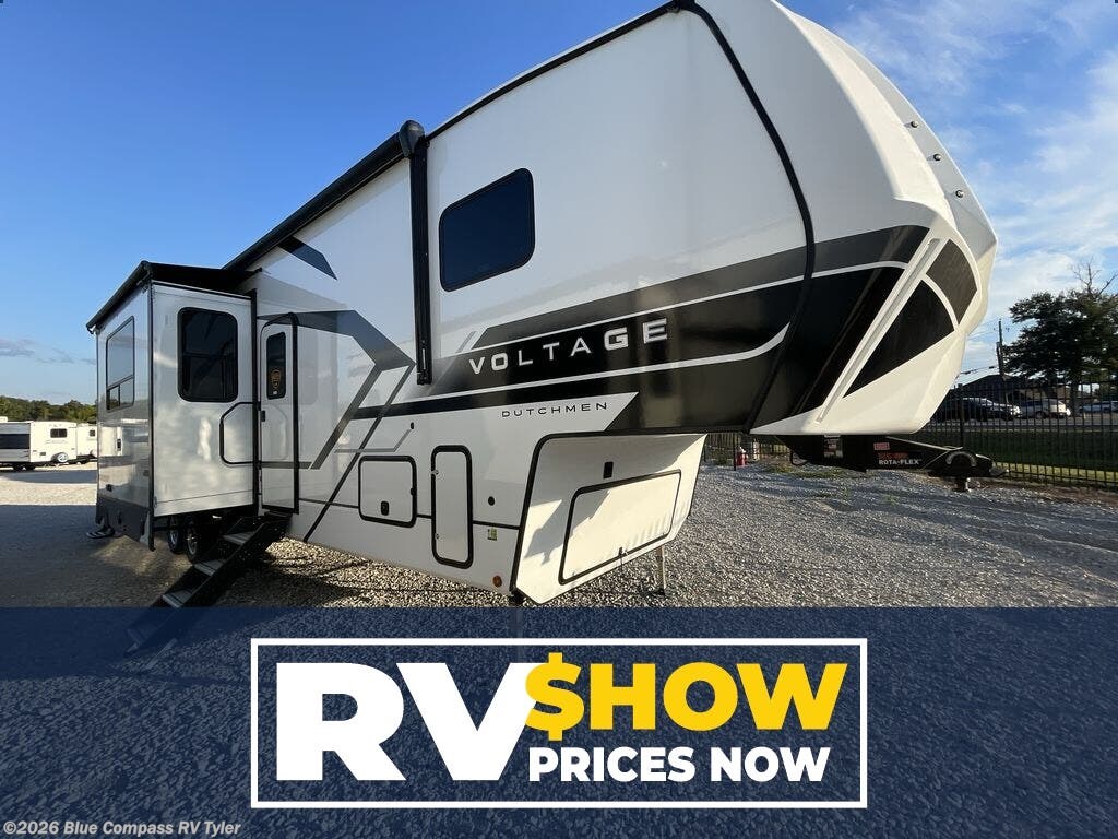 New 2026 Dutchmen Voltage V-Series 3850 available in Tyler, Texas